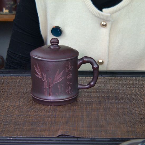 茶杯紫砂高货放漏