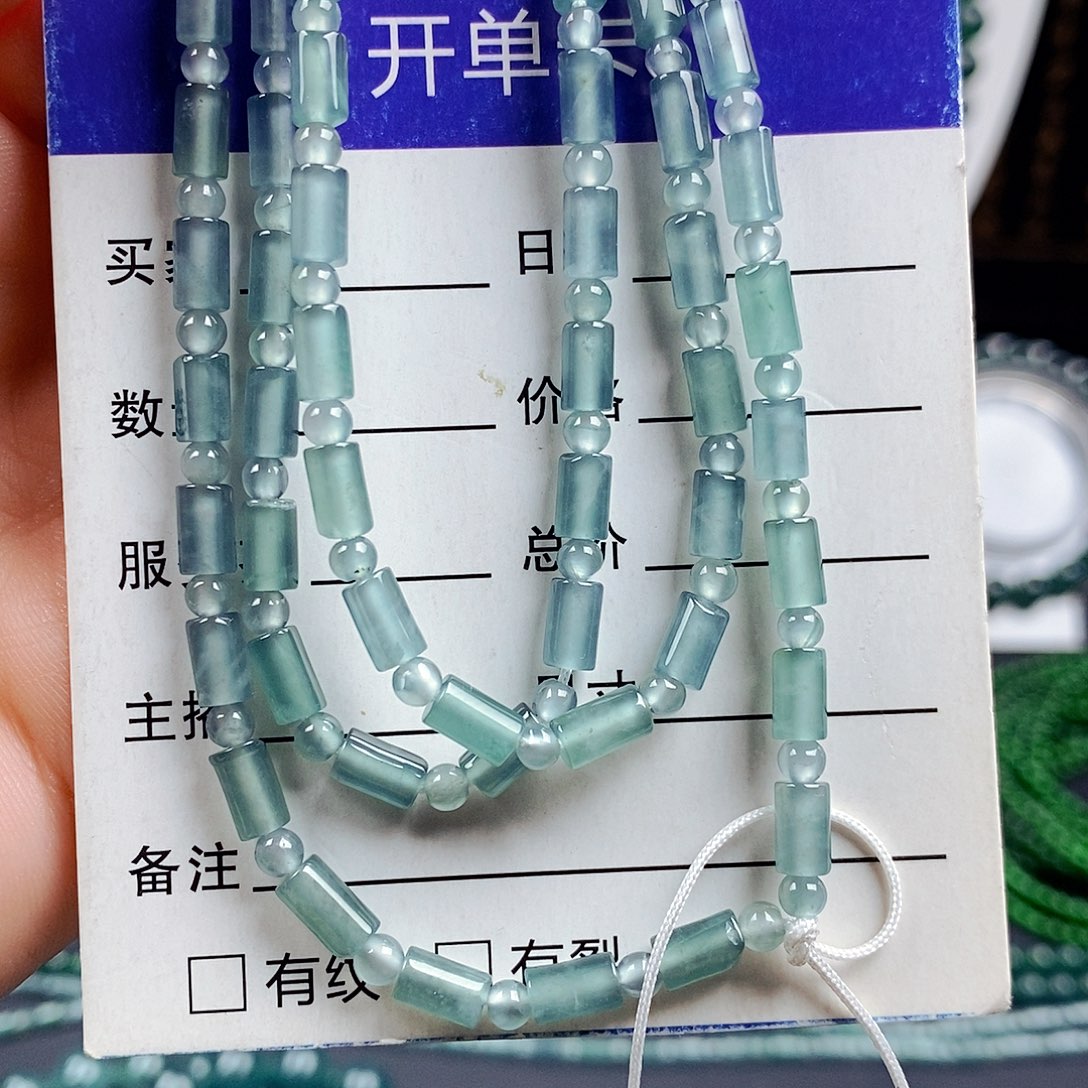 翡翠手链未镶嵌翡翠