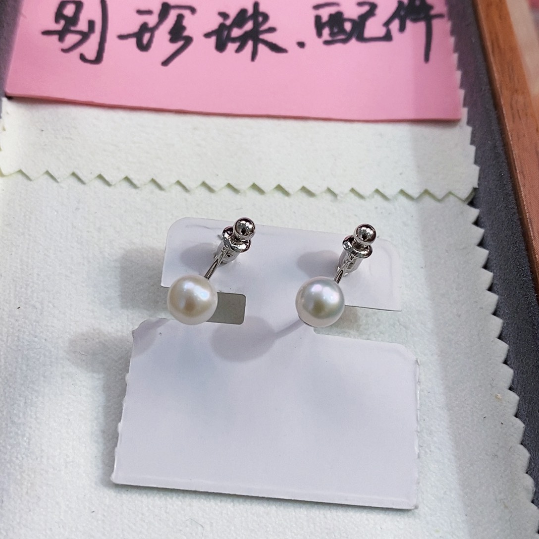 银S925镶嵌特价秒杀淡水珍珠正版珠宝首饰淡水珍珠