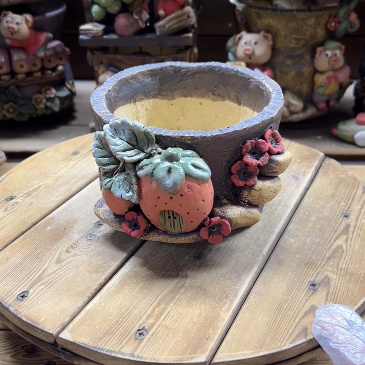 嘻哈多肉花盆百搭好看