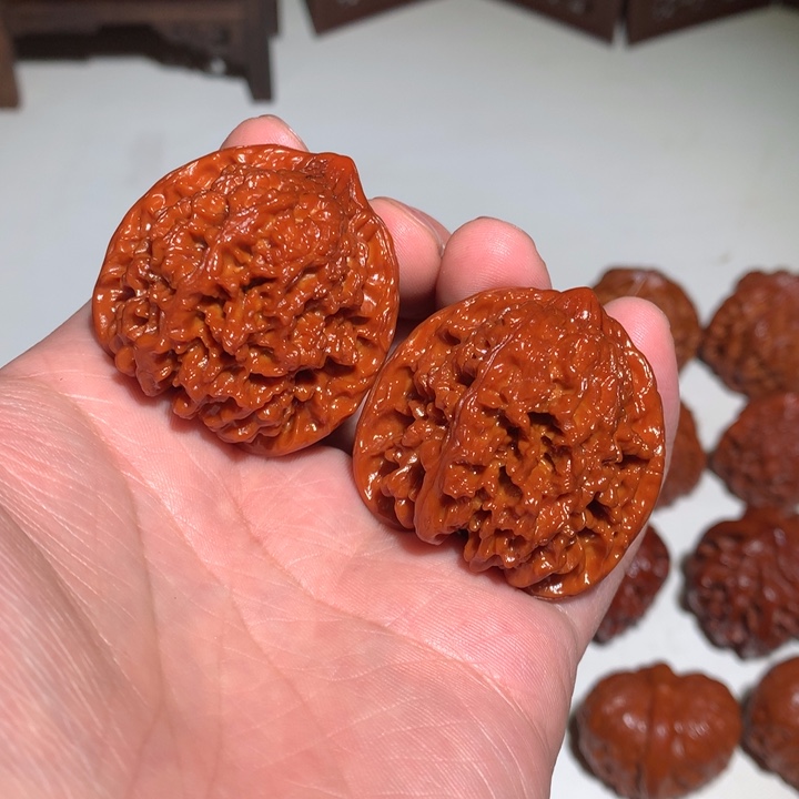 文玩核桃把件满天星40