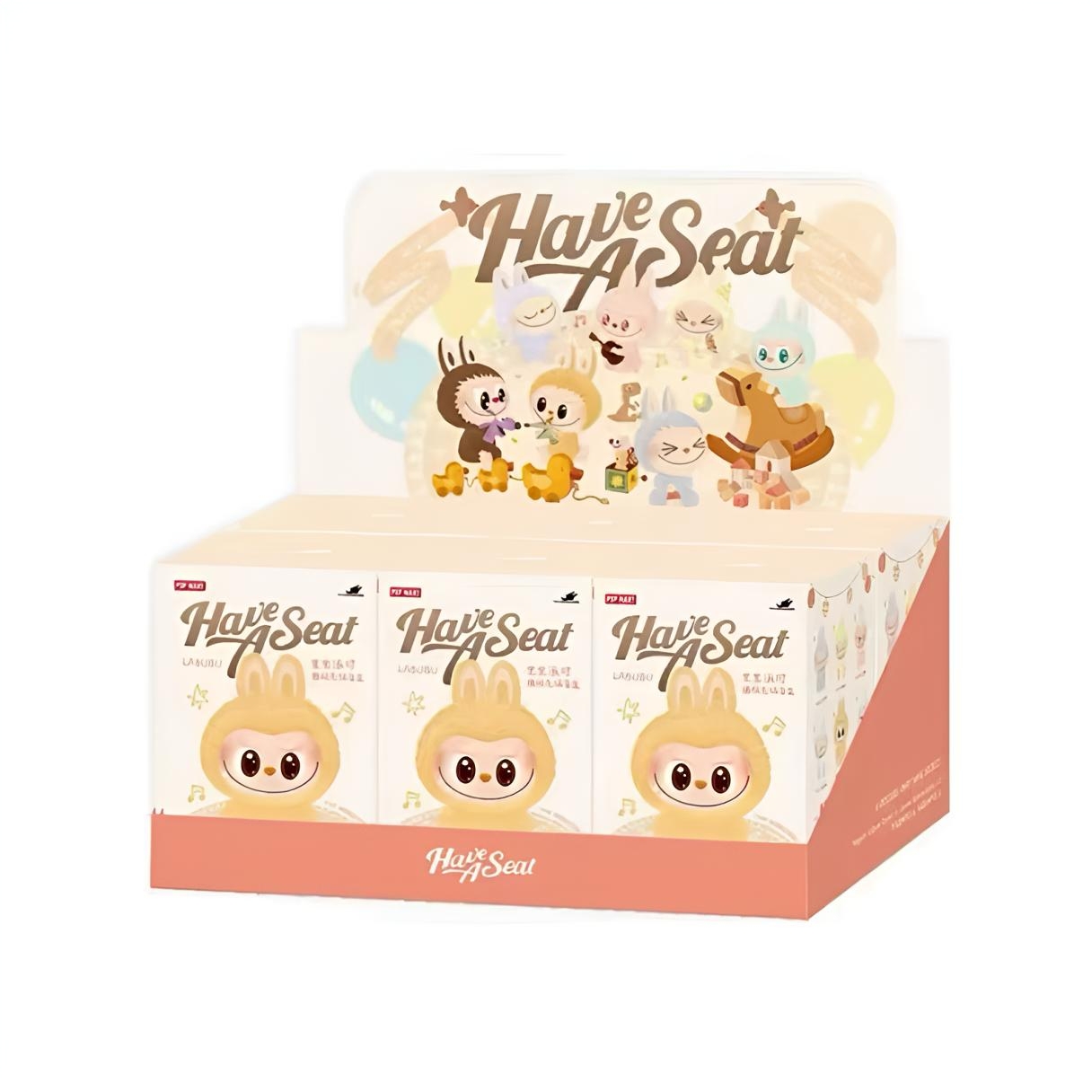 POPMART泡泡玛特拉布布 大首领搪胶毛绒公仔