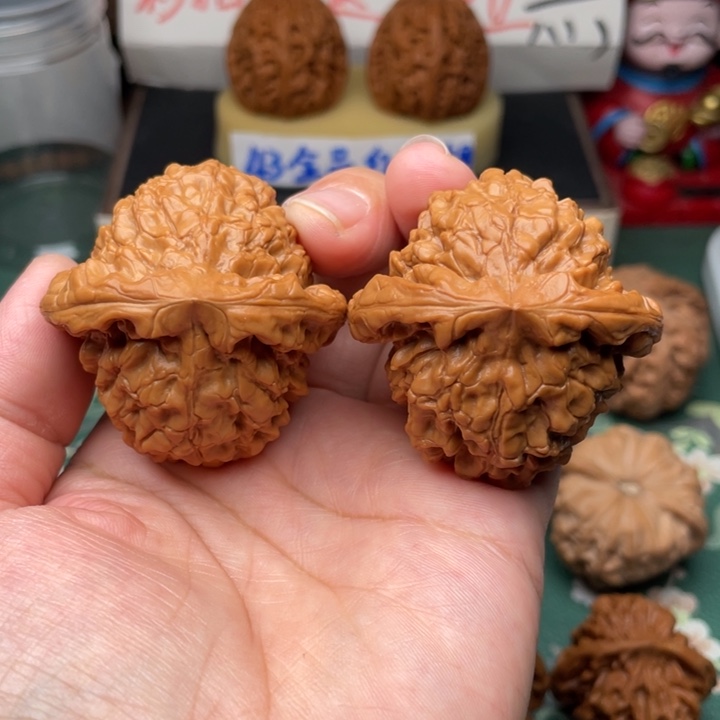 【闪购商品】把件文玩核桃46龙鼎