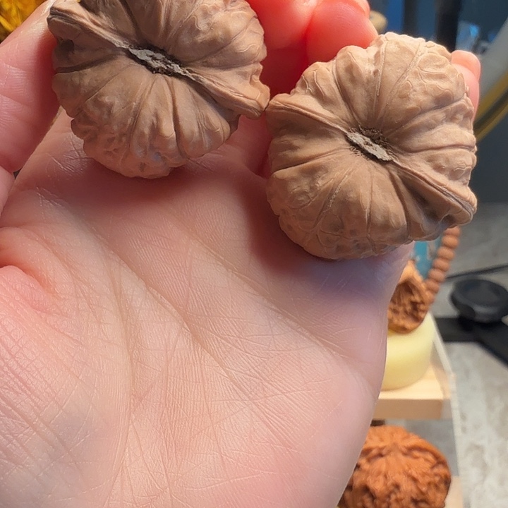 把件桃核南瓜墩 41尺 全品