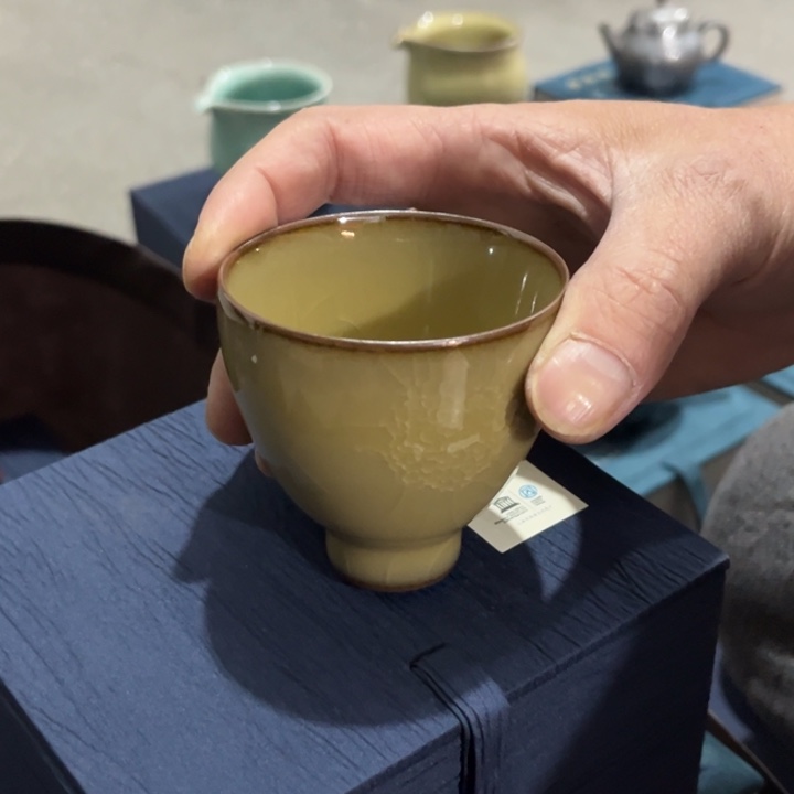 黄长伟 鸡心杯作品