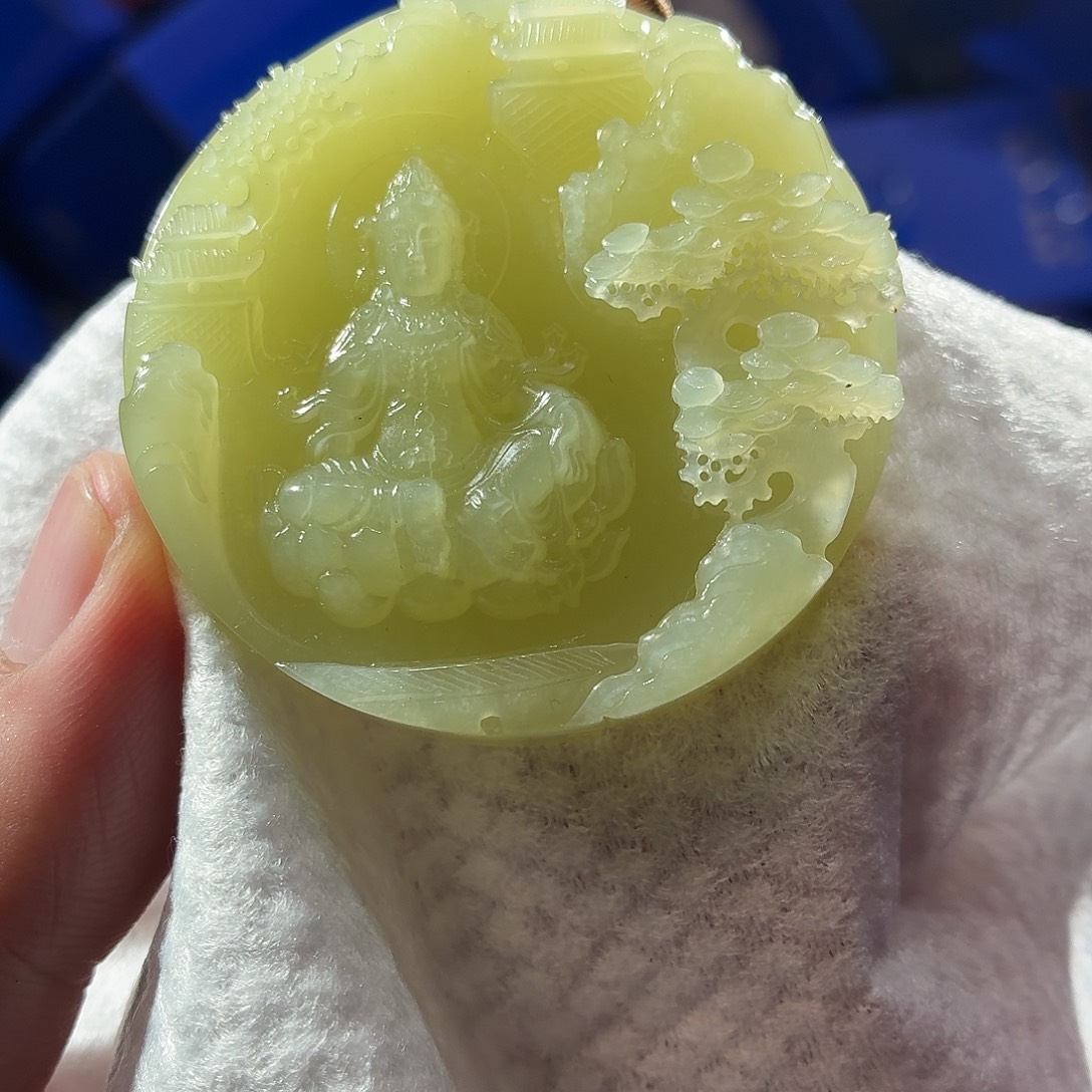 和田玉（糖玉）未镶嵌颈饰