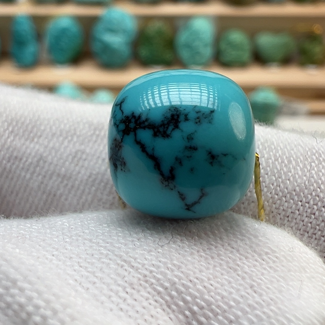 绿松石未镶嵌配饰11×10.5