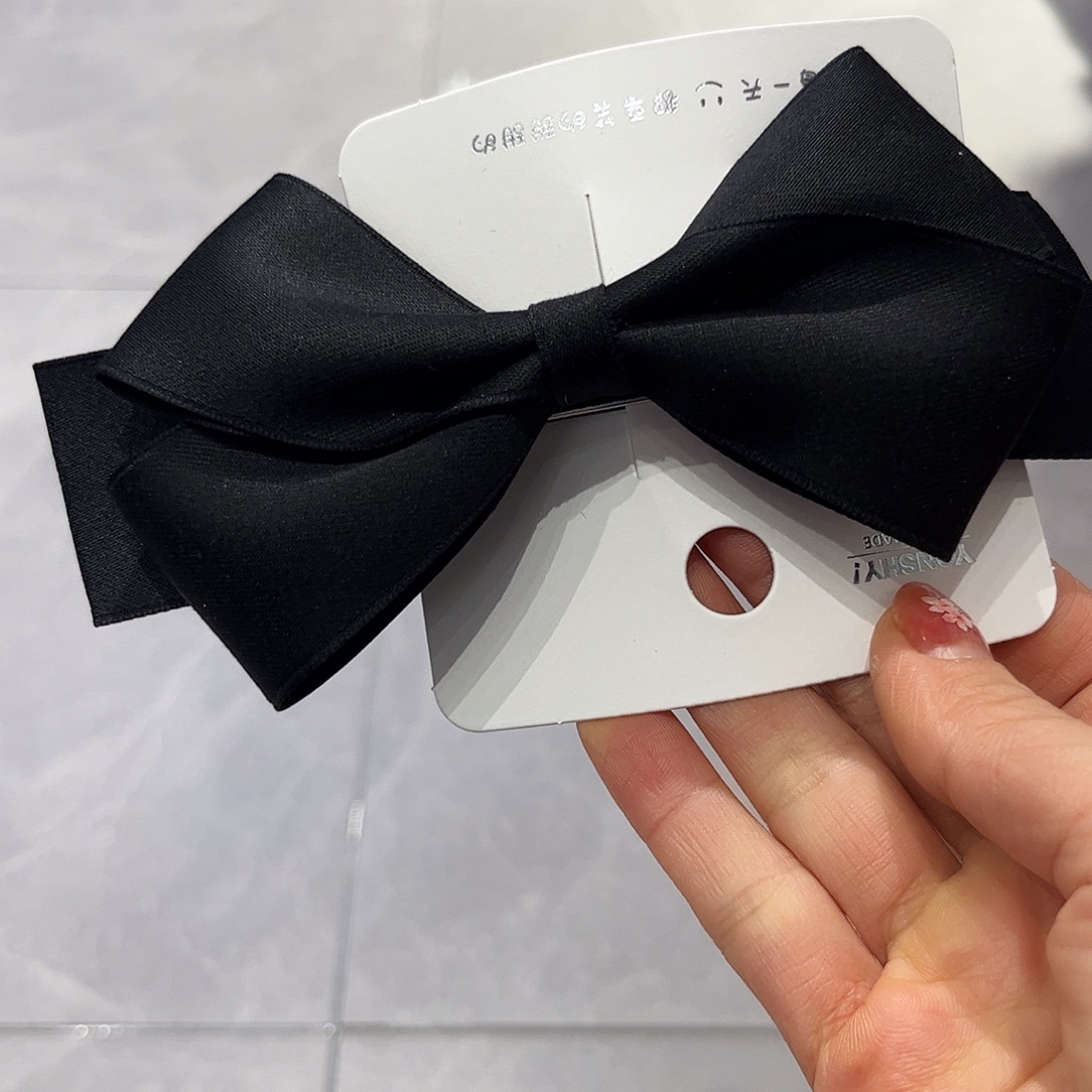 相***缘布艺非金属蝴蝶结弹簧➕