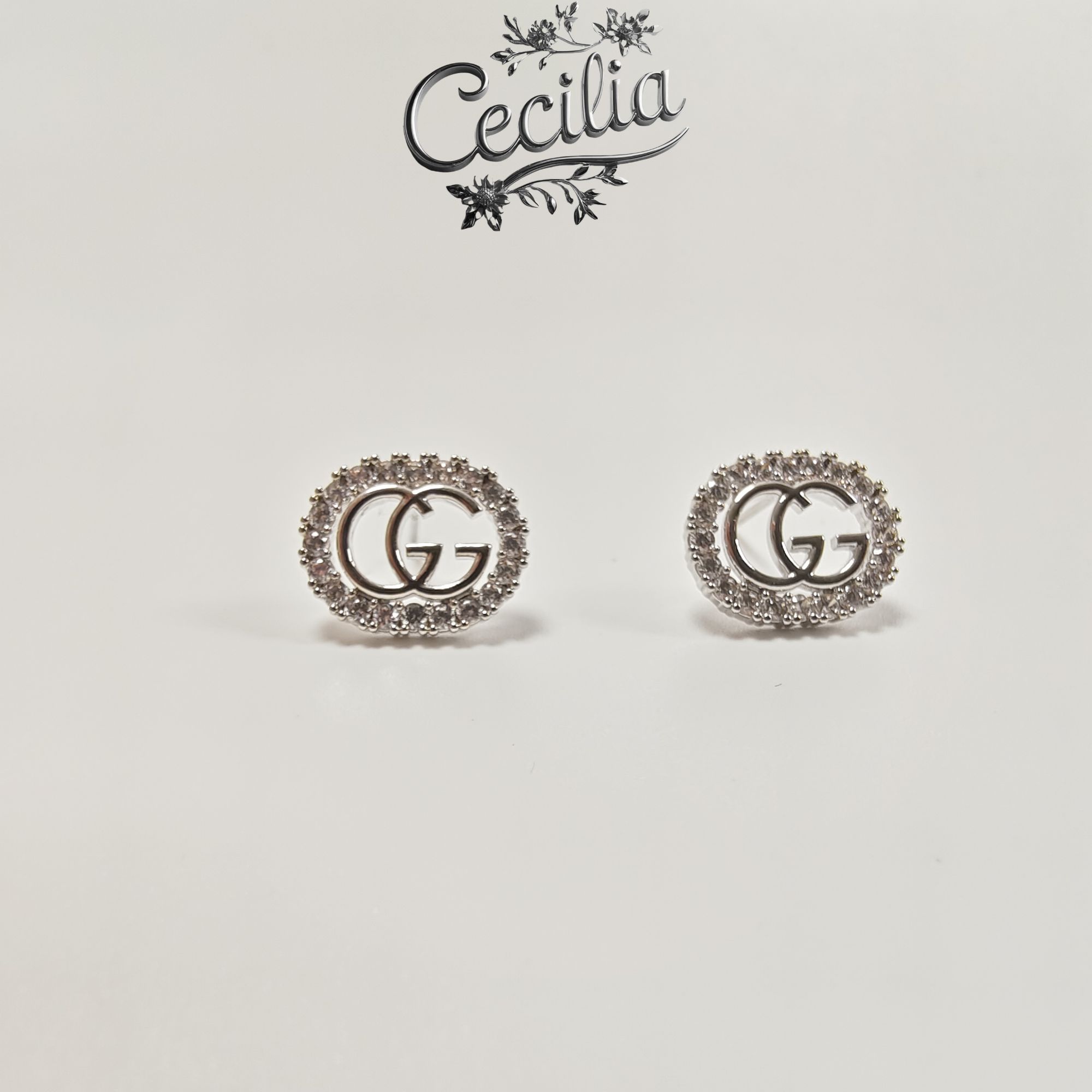 铜合金耳饰 Cecilia时尚百搭气质耳钉M-E74