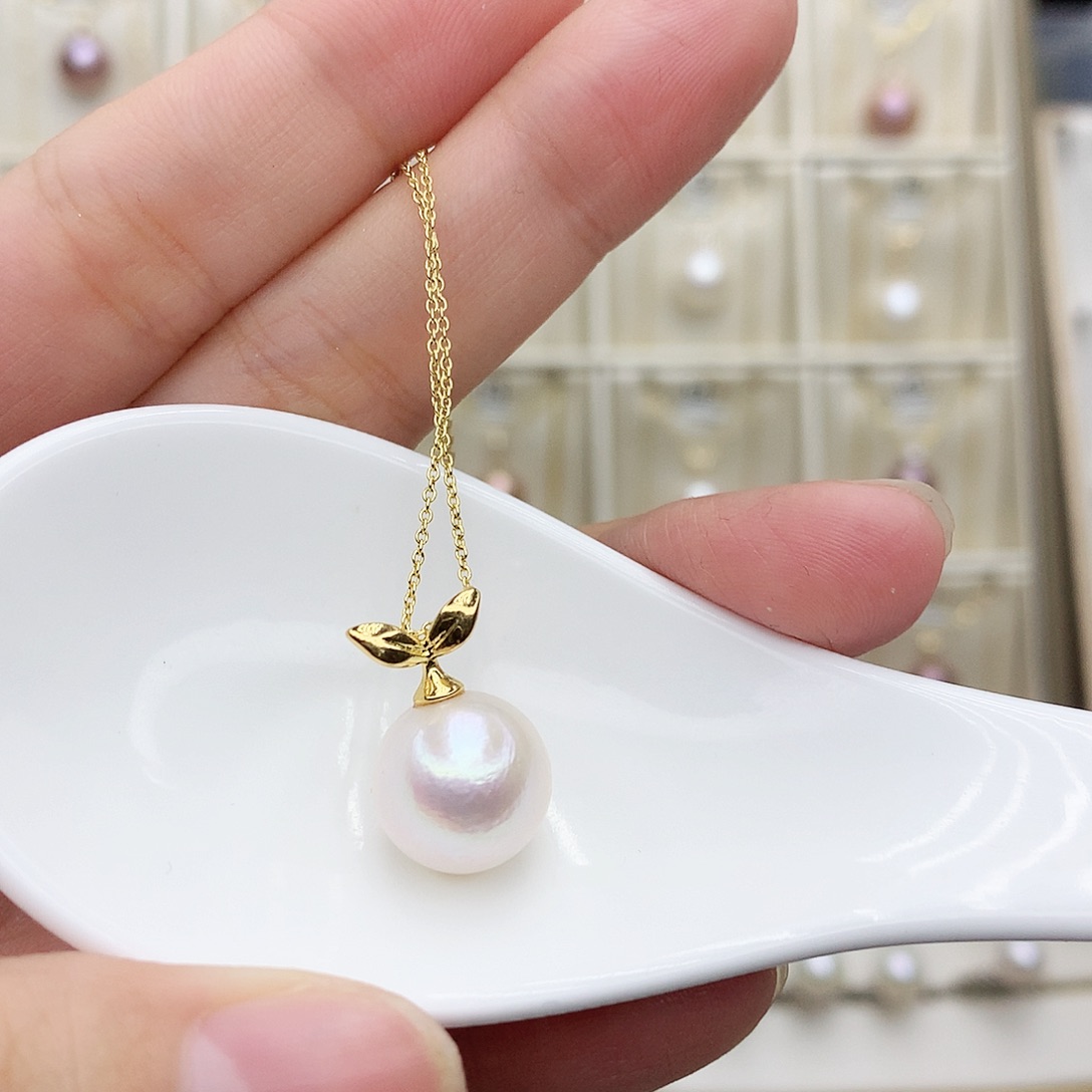 淡水珍珠颈饰合金