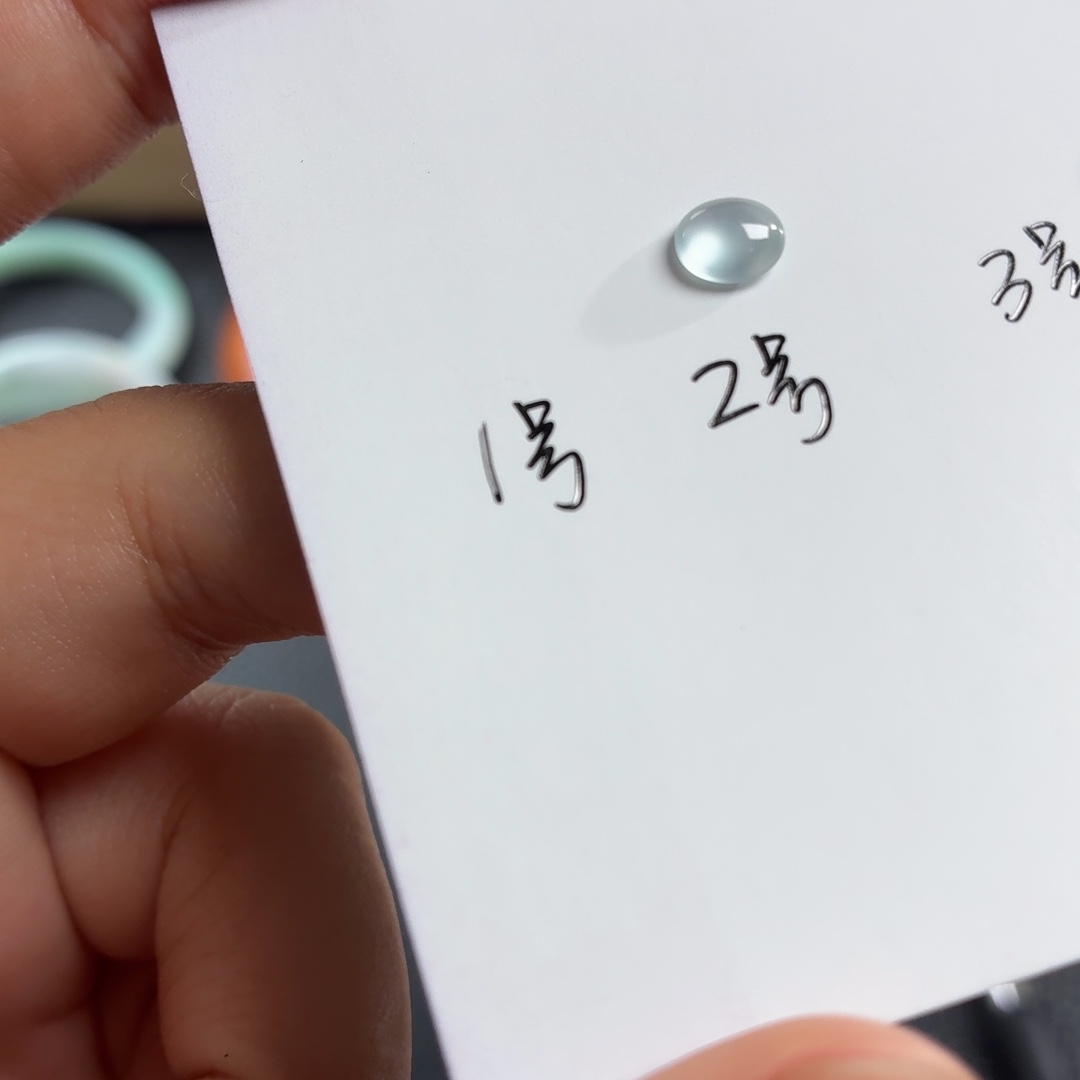 翡翠散珠蛋面2号，推荐