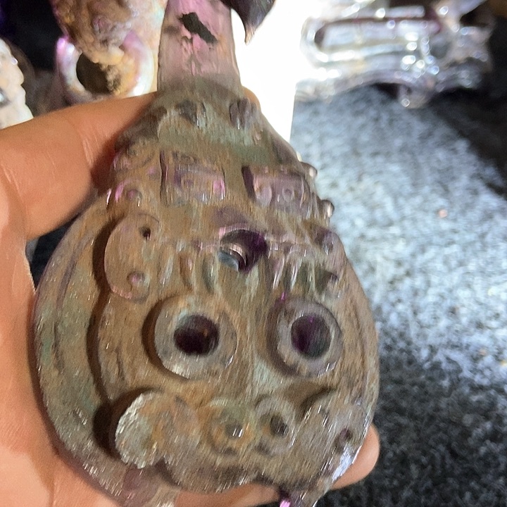 吊坠白玉菩提吊坠