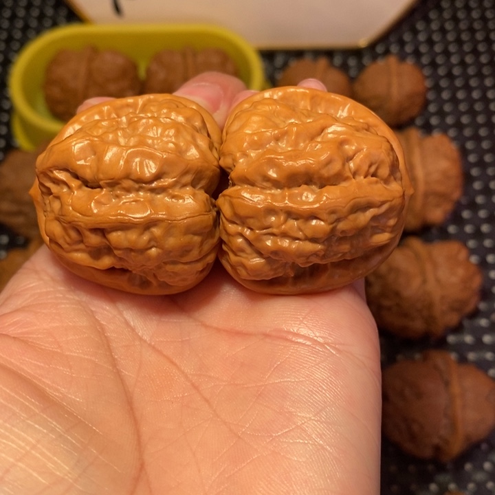 文玩核桃把件开背肌肉蛙