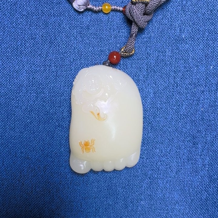 和田玉（糖玉）挂件未镶嵌