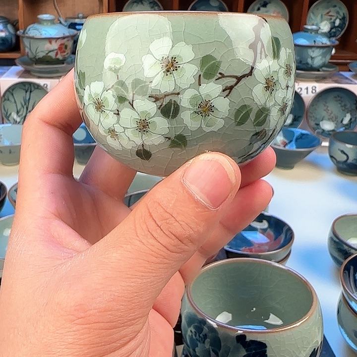 景德镇陶瓷陶瓷茶杯