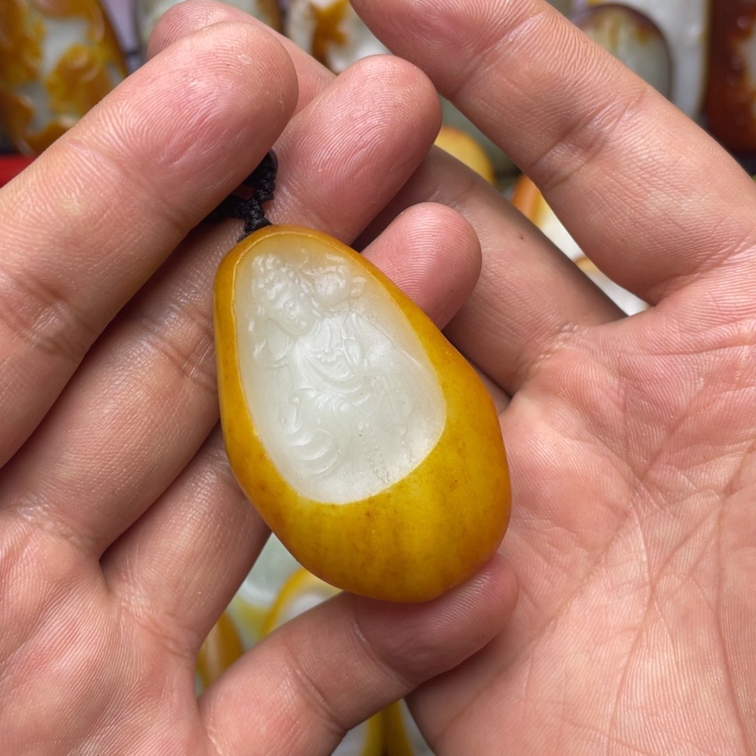 和田玉挂件未镶嵌