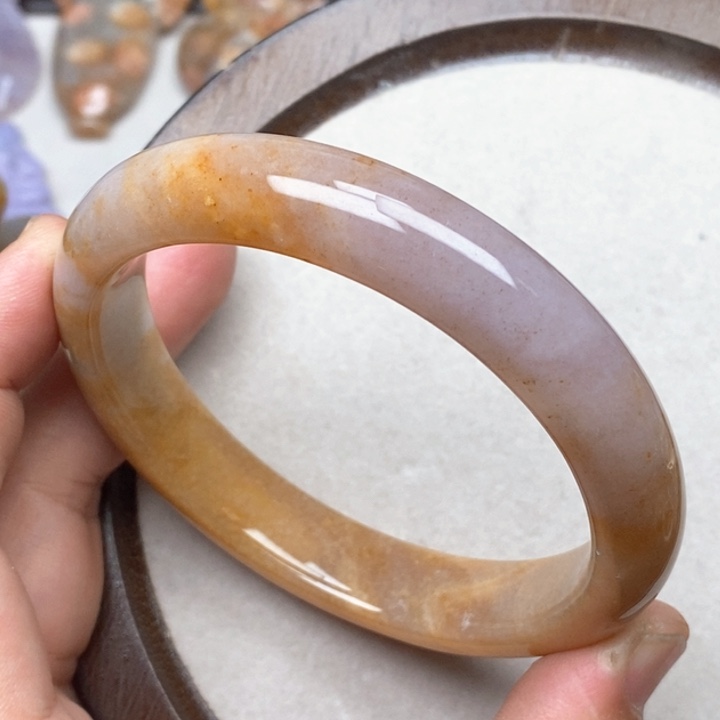 硅化珊瑚（珊瑚玉）手镯未镶嵌62