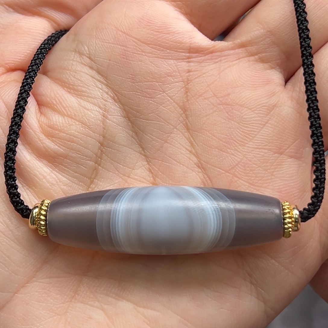 玛瑙/玉髓合金颈饰