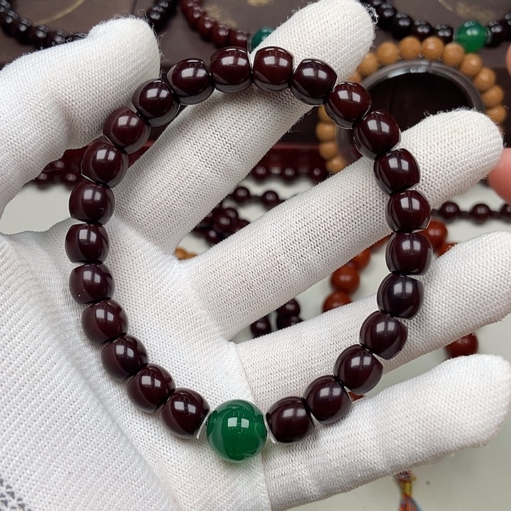 熬***、核桃手串/手链猴头直切 微色差