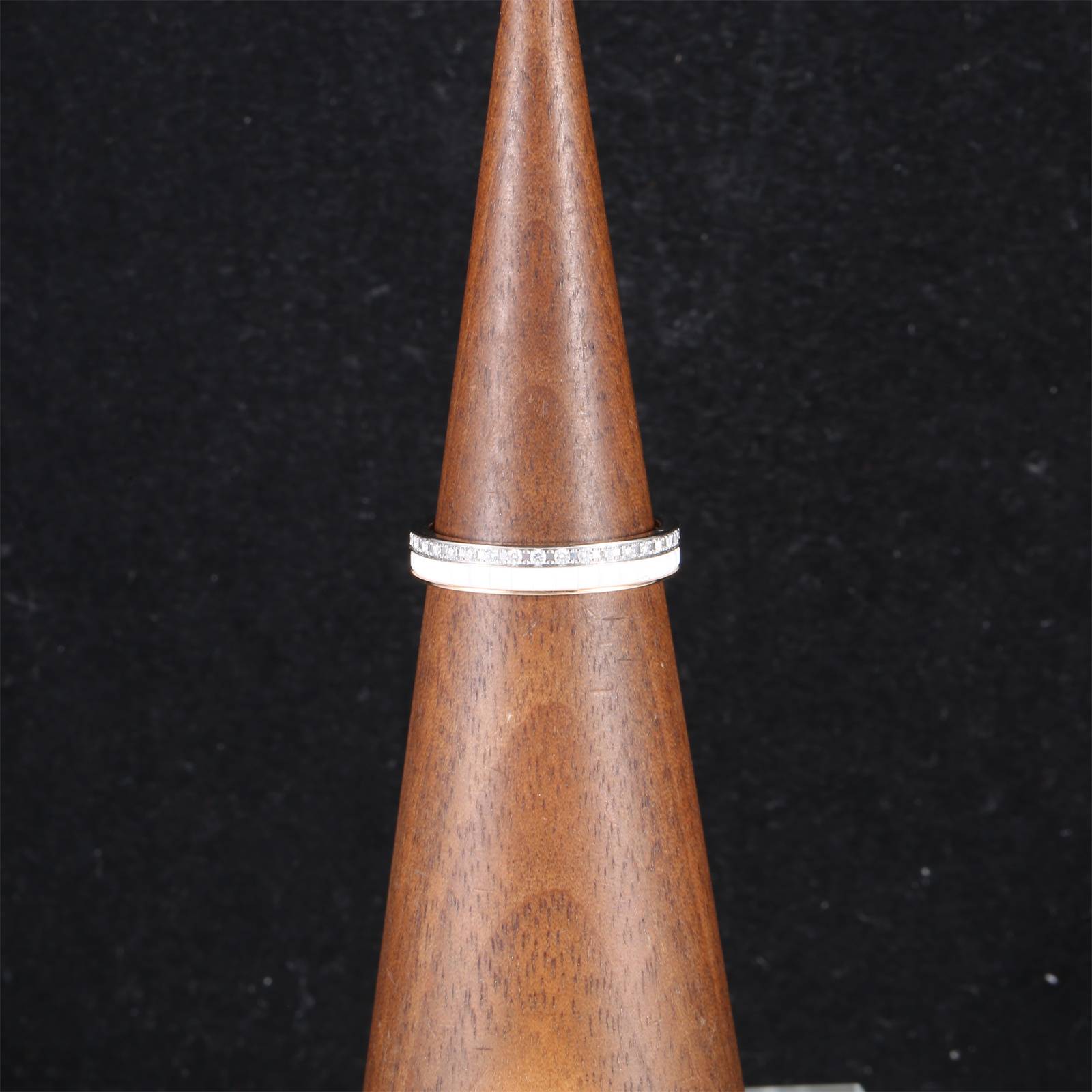99新 Boucheron/宝诗龙 小花Jerry P205226943 black系列戒指55码