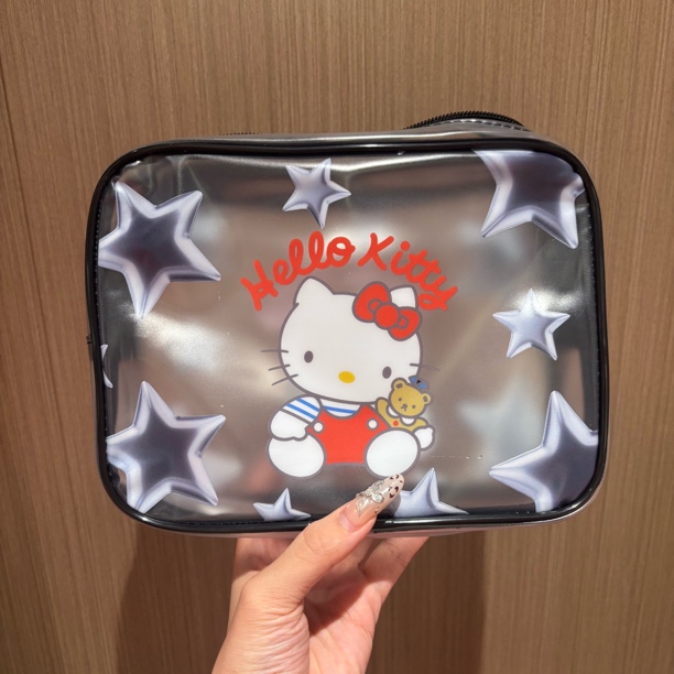 Kitty pvc化妆包洗漱包默认微瑕能接受再拍