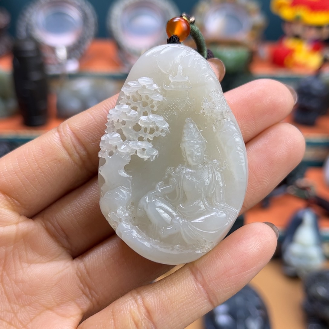 未镶嵌和田玉挂件