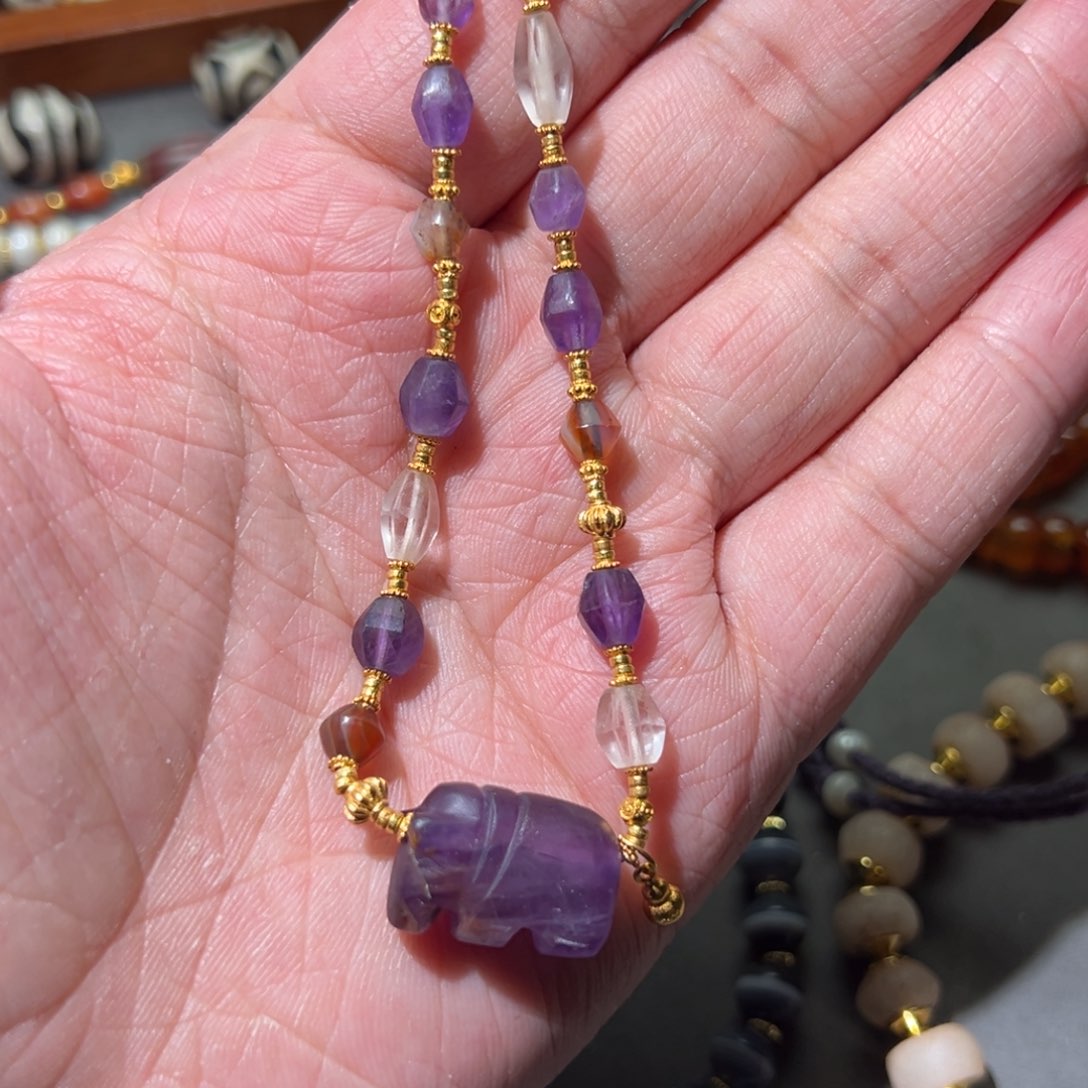 水晶颈饰未镶嵌各种