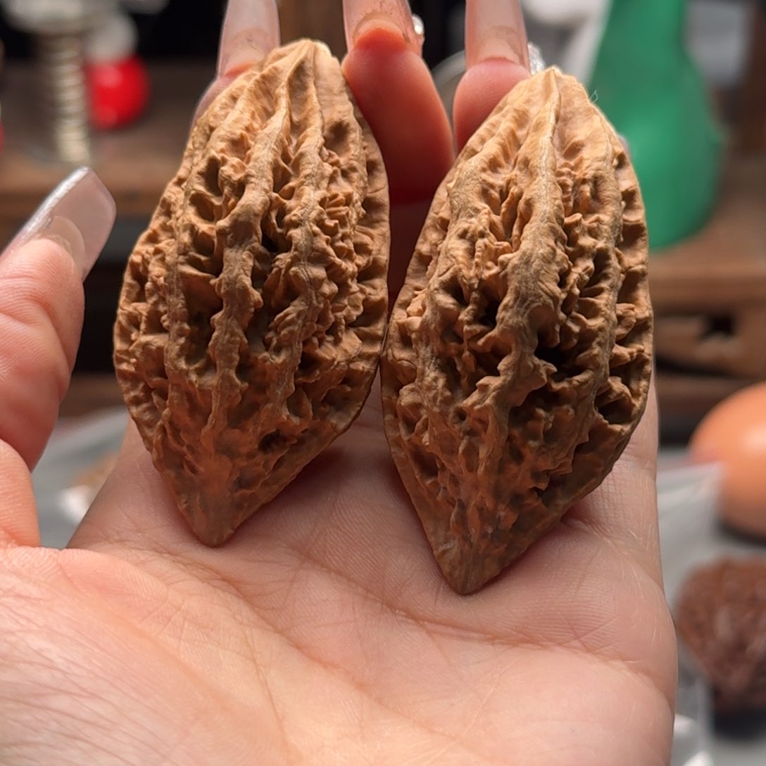 文玩核桃把件关东木子楸百核112修了