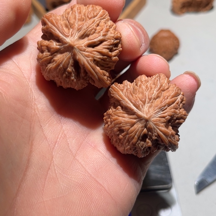 霸***急文玩核桃把件39.3磨盘