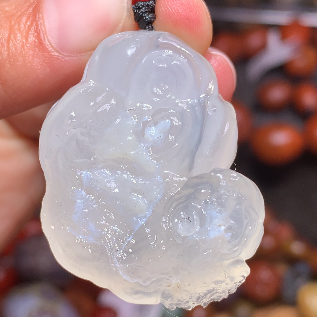 未镶嵌玛瑙/玉髓珠宝半成品