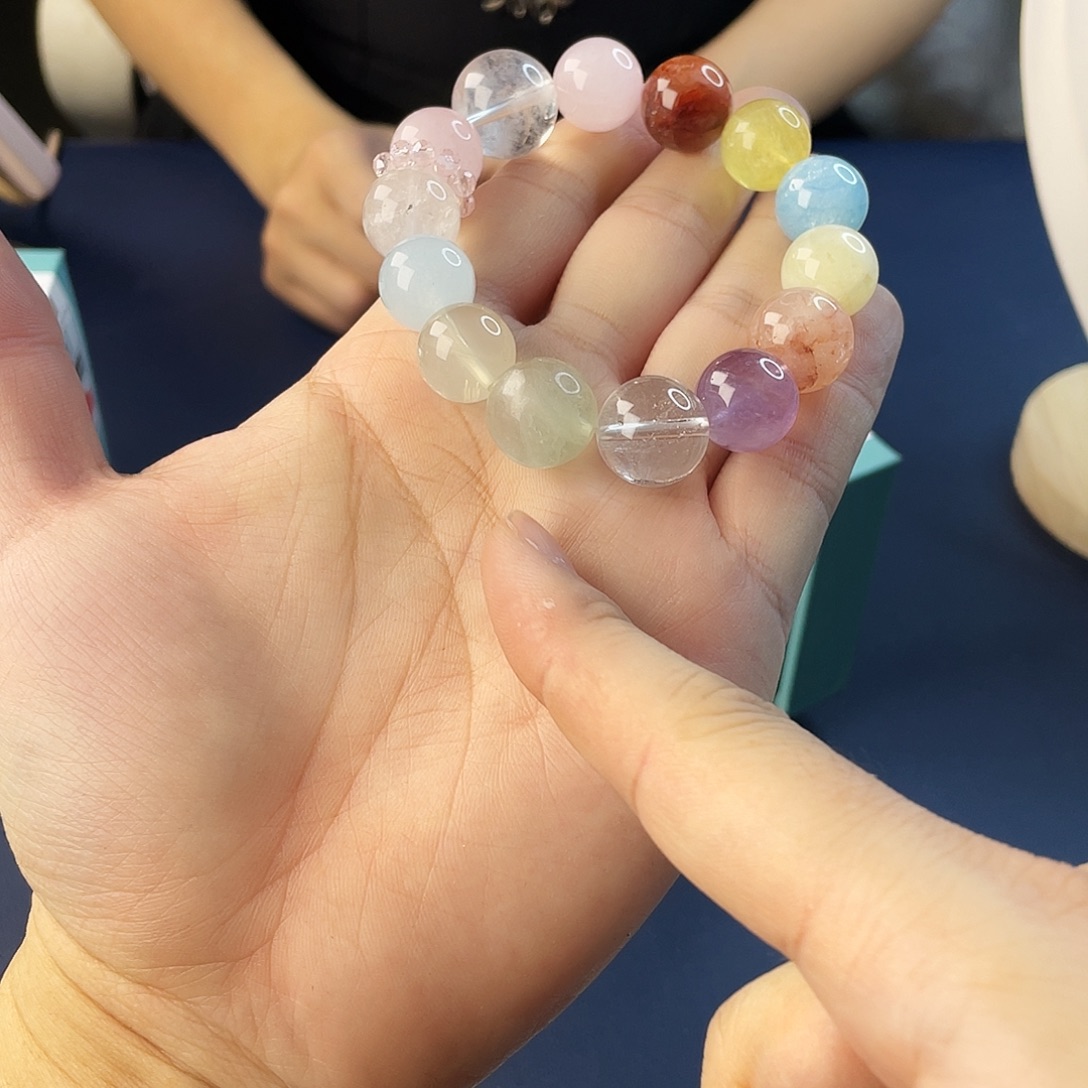 手链银S925镶嵌水晶