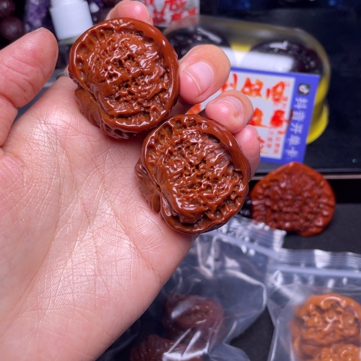 文玩核桃把件格**爸蛇头