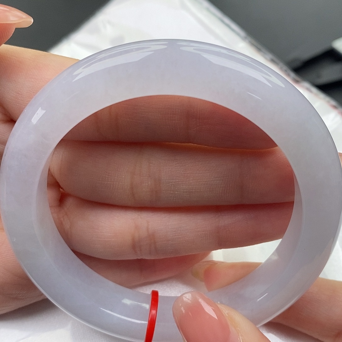 翡翠未镶嵌手镯缅甸天然A货翡翠 57