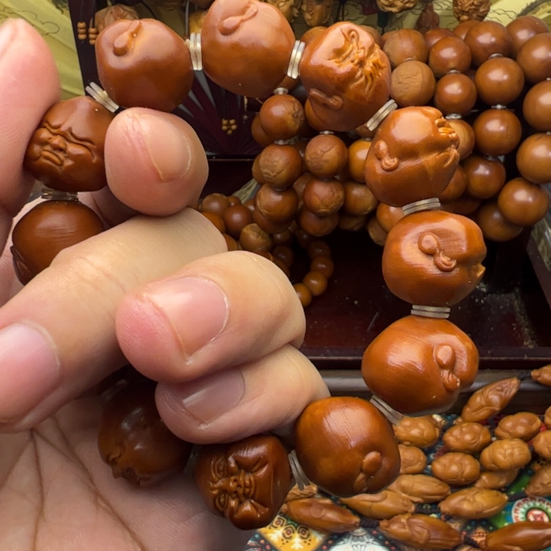 橄榄核手串/手链铁盒胖子百态