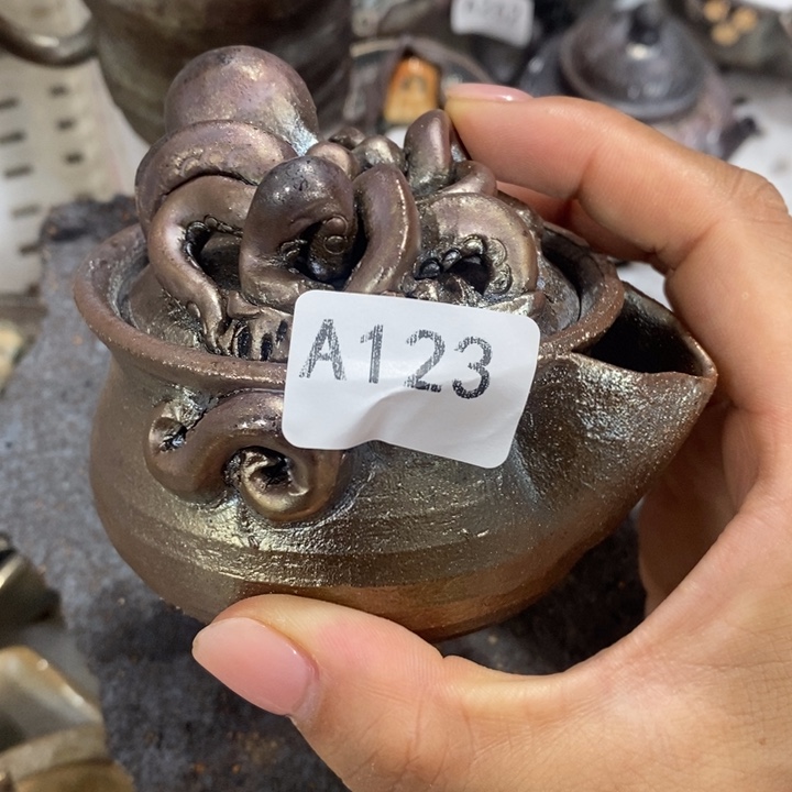 柴烧裸烧纯手工工艺制作