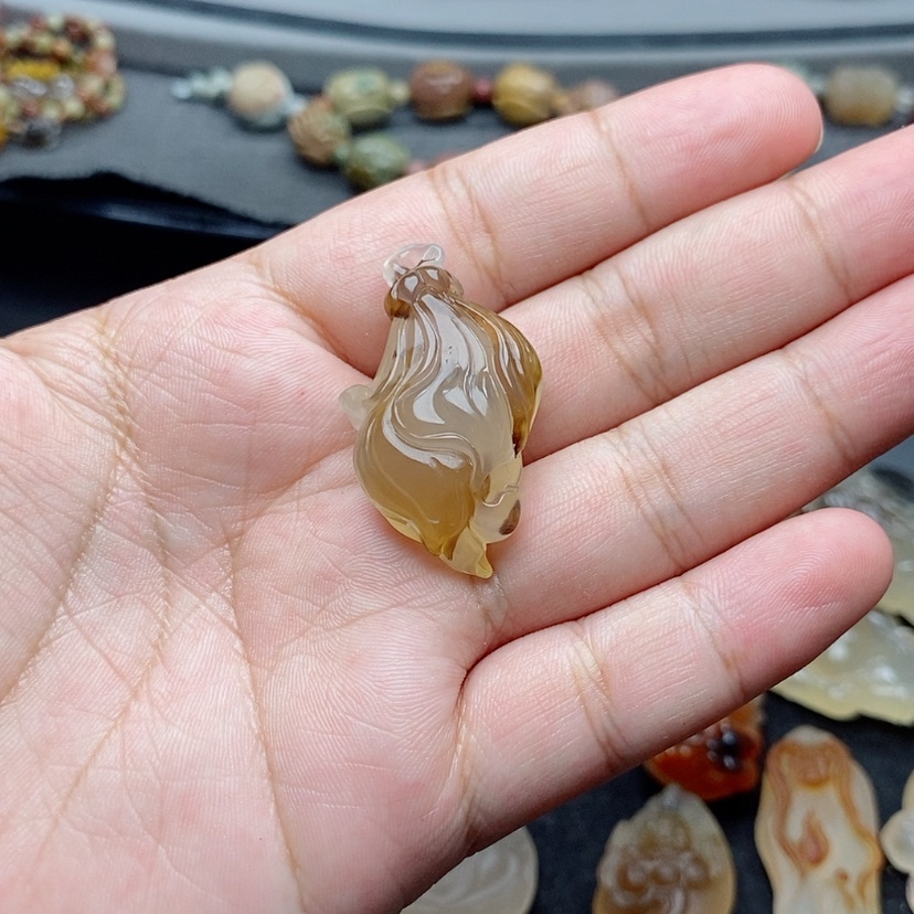 【闪购商品】未镶嵌定制玛瑙吊坠