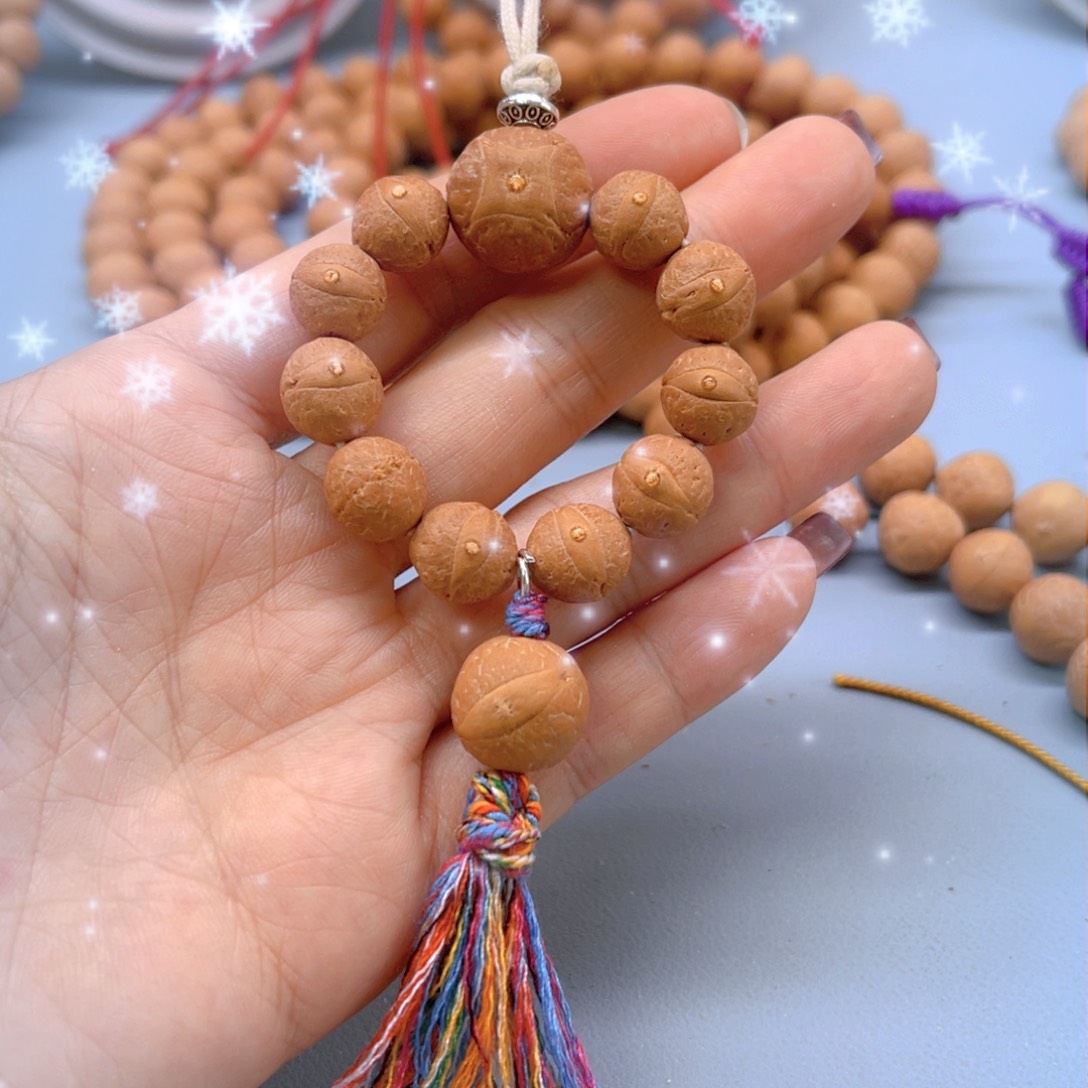 【闪购商品】凤眼菩提手串10.5凤眼摸鱼3@9160