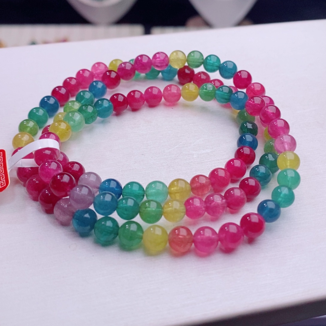 未镶嵌手链碧玺碧玺A手链