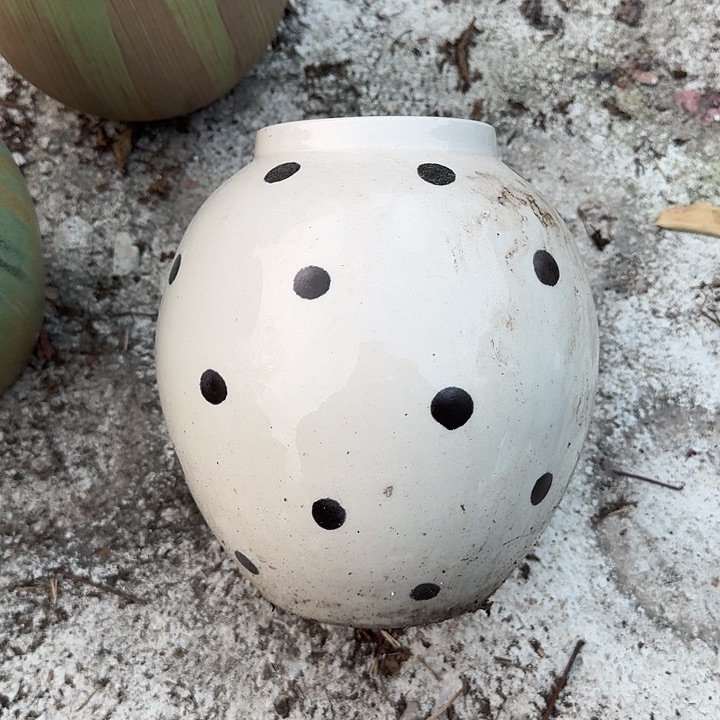 微瑕景德镇手工陶瓷花瓶