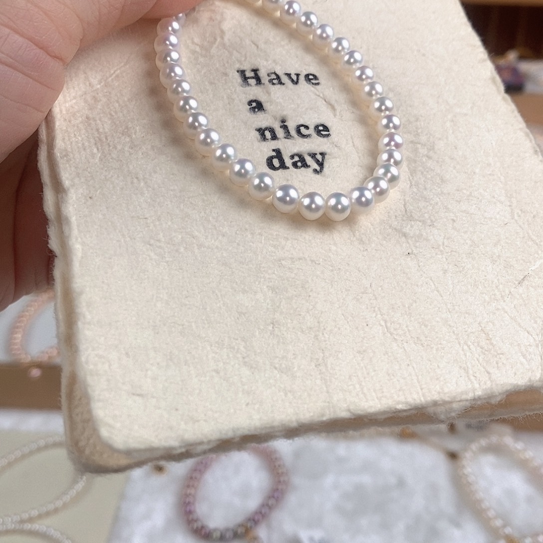 未镶嵌淡水珍珠手绳