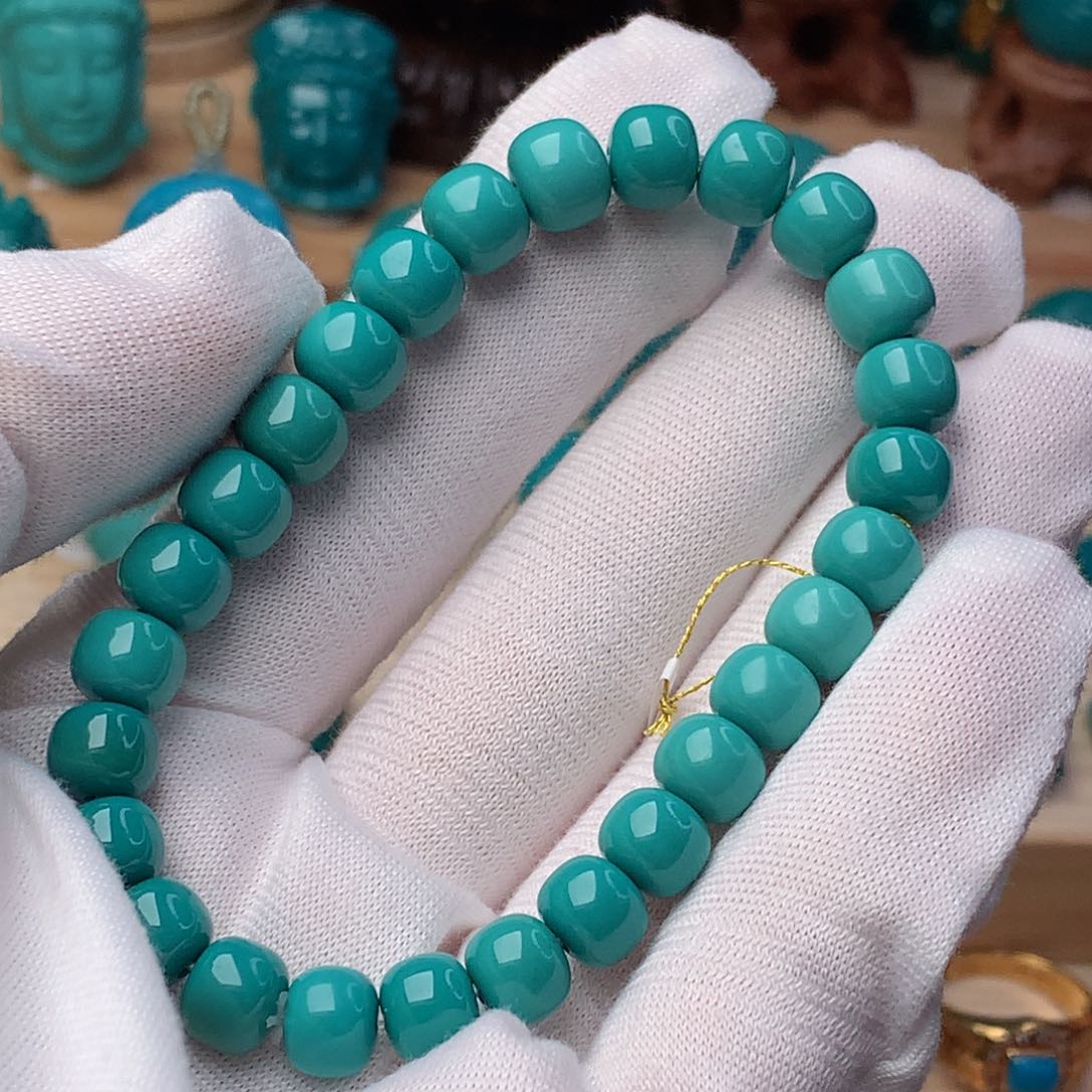 绿松石珠宝奇石未镶嵌