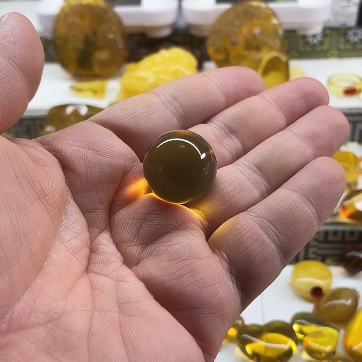 零****琥珀未镶嵌裸石单珠