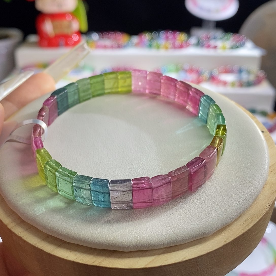 未镶嵌手链碧玺手牌
