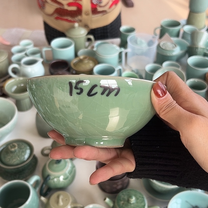 小米茶器龙泉青瓷