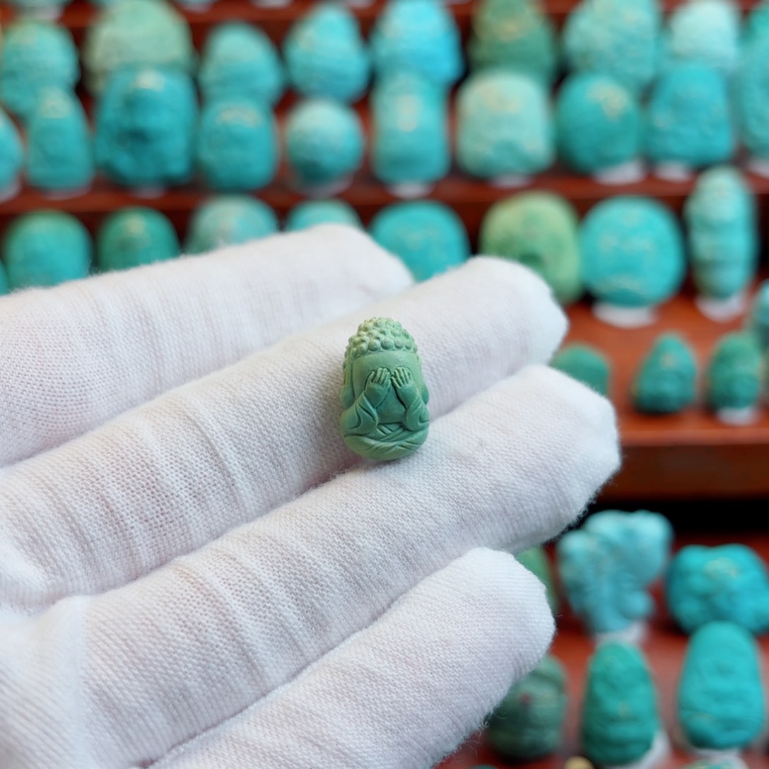 绿松石珠宝奇石未镶嵌