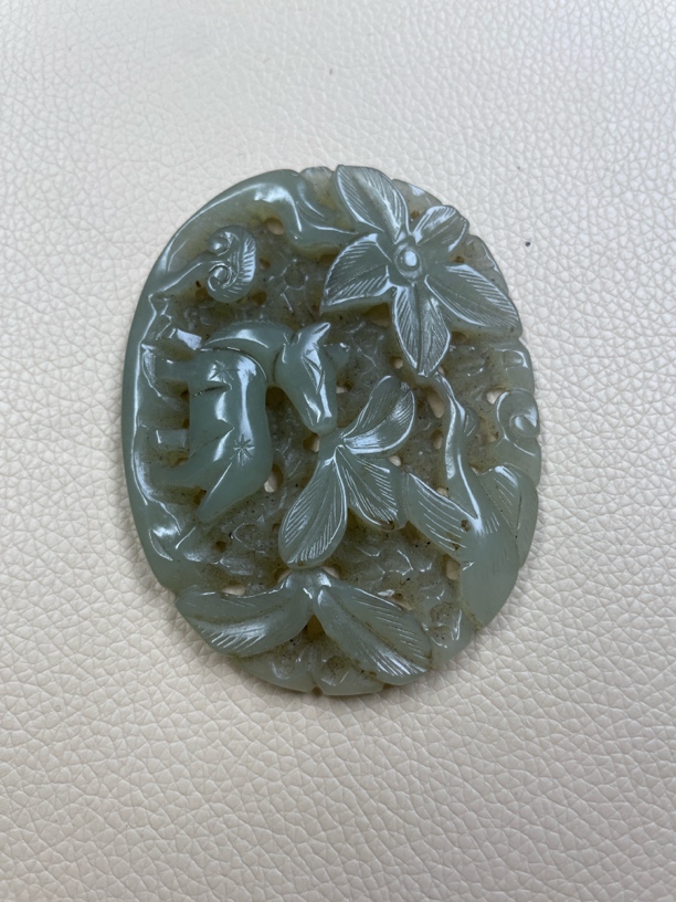 和田玉颈饰未镶嵌吊坠YM395