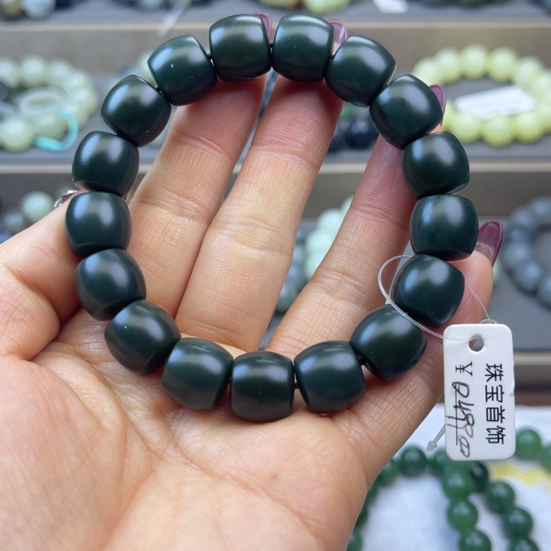 和田玉手链未镶嵌