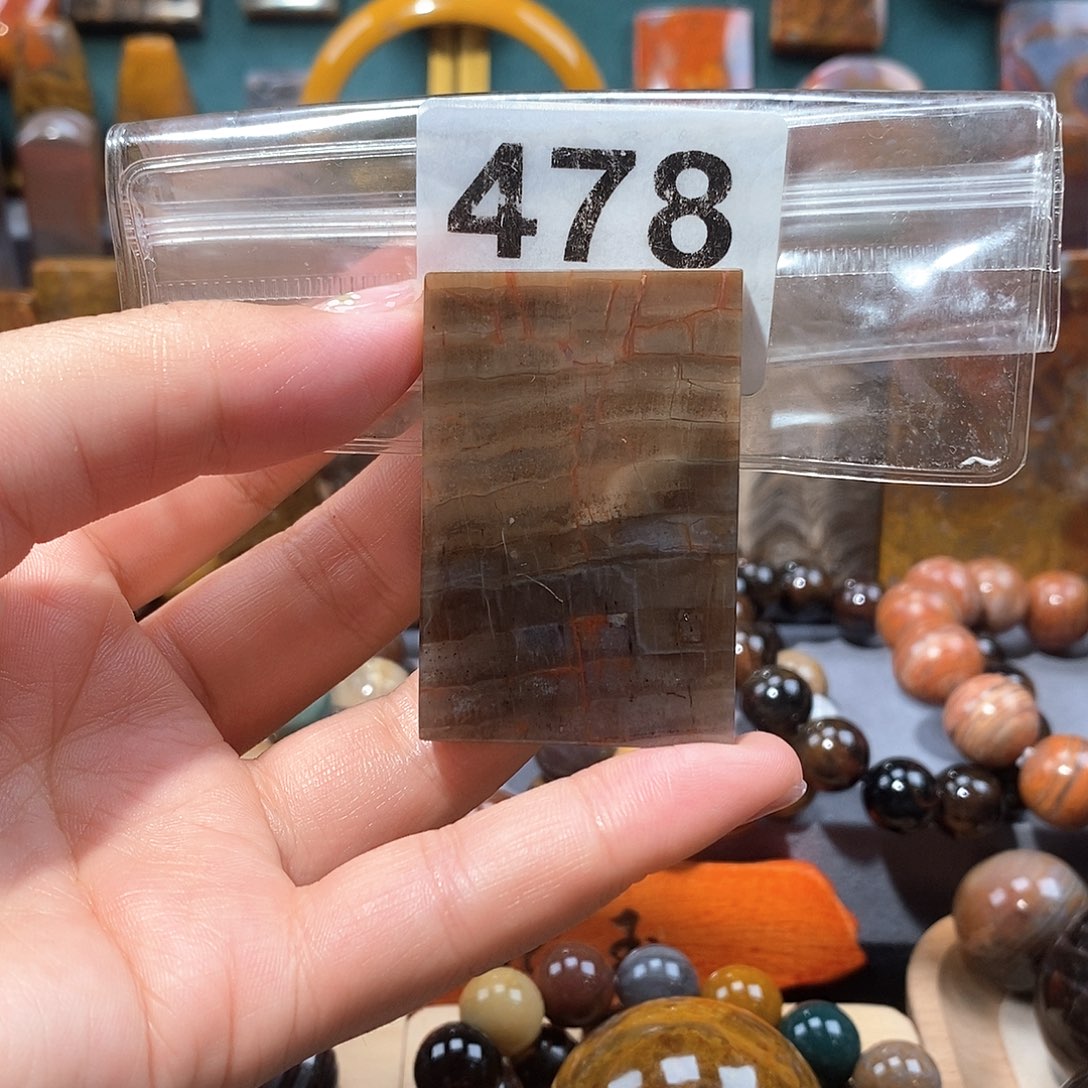 硅化玉天然北票硅化玉牌子未镶嵌天然北票硅化玉牌子