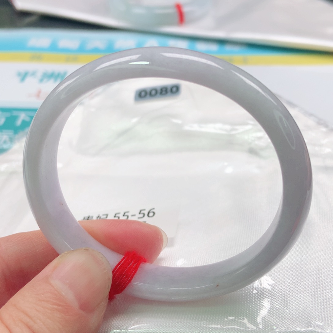 翡翠手镯（贵妃镯）未镶嵌0080号