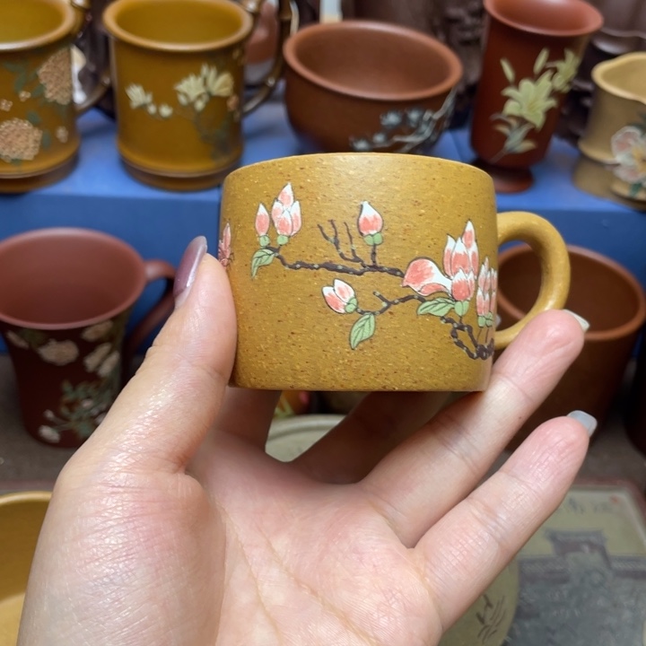 紫砂茶杯紫砂主人杯